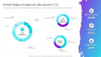 Overall Budget Of Improved Sales Process Process Improvement Plan