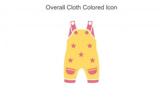Overall Cloth Colored Icon In Powerpoint Pptx Png And Editable Eps Format