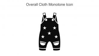 Overall Cloth Monotone Icon In Powerpoint Pptx Png And Editable Eps Format