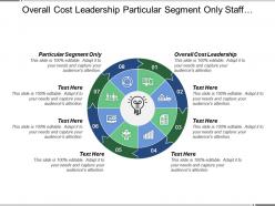 Overall cost leadership particular segment only staff development
