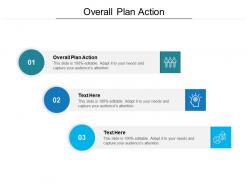Overall plan action ppt powerpoint presentation inspiration design ideas cpb