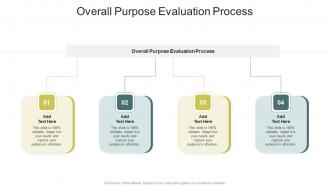 Overall Purpose Evaluation Process In Powerpoint And Google Slides Cpb
