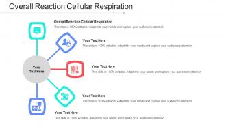 Overall Reaction Cellular Respiration Ppt Powerpoint Presentation Outline Inspiration Cpb