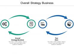 Overall strategy business ppt powerpoint presentation model infographics cpb