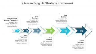 Overarching hr strategy framework ppt powerpoint presentation pictures designs cpb