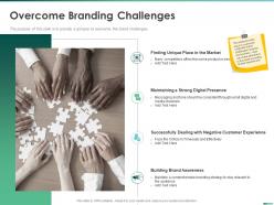 Overcome branding challenges throughout ppt powerpoint presentation gallery slide
