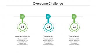 Overcome challenge ppt powerpoint presentation ideas slide portrait cpb