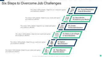 Overcoming Challenges Powerpoint Ppt Template Bundles