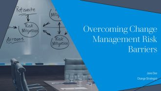 Overcoming Change Management Risk Barriers PPT Presentation AT