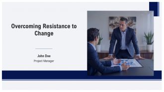 Overcoming Resistance To Change PPT Demonstration AT