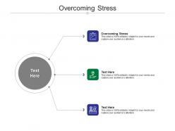 Overcoming stress ppt powerpoint presentation pictures model cpb