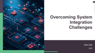 Overcoming System Integration Challenges PPT Slides AT
