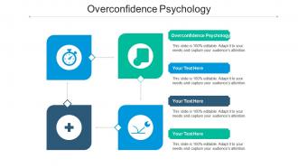 Overconfidence psychology ppt powerpoint presentation model example cpb