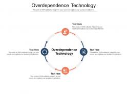 Overdependence technology ppt powerpoint presentation infographic template graphics cpb