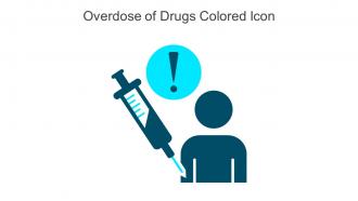 Overdose Of Drugs Colored Icon In Powerpoint Pptx Png And Editable Eps Format