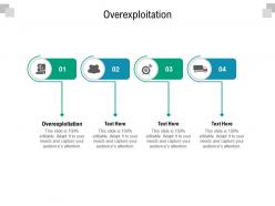 Overexploitation ppt powerpoint presentation infographic template skills cpb