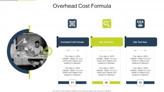 Overhead Cost Formula In Powerpoint And Google Slides Cpb