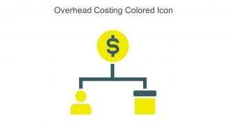 Overhead Costing Colored Icon In Powerpoint Pptx Png And Editable Eps Format
