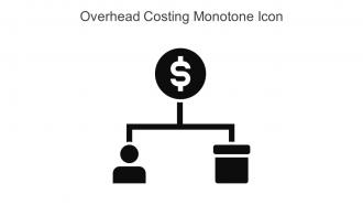 Overhead Costing Monotone Icon In Powerpoint Pptx Png And Editable Eps Format