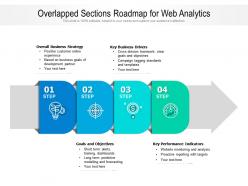 Overlapped sections roadmap for web analytics