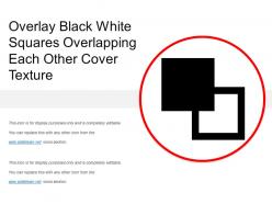 Overlay black white squares overlapping each other cover texture