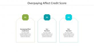 Overpaying affect credit score ppt powerpoint presentation file layouts cpb