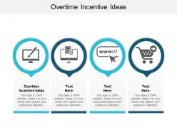 Overtime incentive ideas ppt powerpoint presentation portfolio diagrams cpb