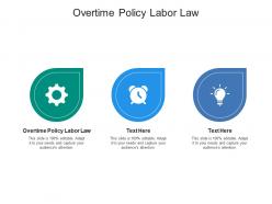 Overtime policy labor law ppt powerpoint presentation inspiration diagrams cpb