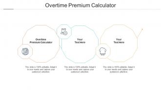 Overtime premium calculator ppt powerpoint presentation pictures background designs cpb
