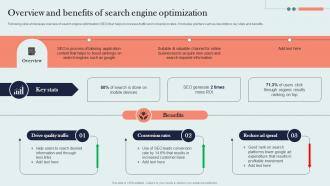 Overview And Benefits Of Search Engine Optimization Organic Marketing Approach