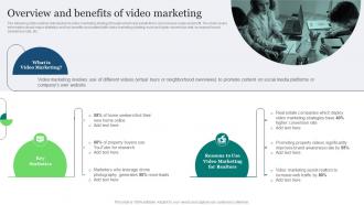 Overview And Benefits Of Video Marketing Real Estate Marketing Ideas To Improve MKT SS V