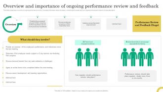 Overview And Importance Of Ongoing Performance Comprehensive Onboarding Program