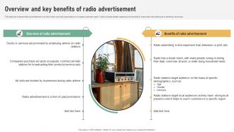 Overview And Key Benefits Of Radio Referral Marketing Plan To Increase Brand Strategy SS V