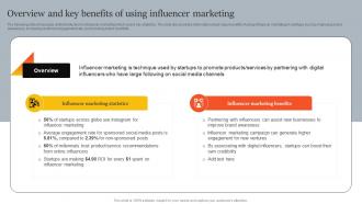 Overview And Key Benefits Of Using Influencer Marketing Innovative Marketing Strategies For Tech Strategy SS V