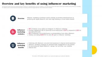 Overview And Key Benefits Of Using Influencer Marketing Promotional Tactics To Boost Strategy SS V