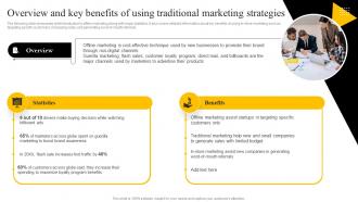Overview And Key Benefits Of Using Traditional Startup Marketing Strategies To Increase Strategy SS V