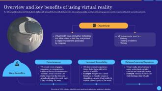 Overview And Key Benefits Of Using Virtual Reality Scale Ai Data Labeling And Annotation Platform AI SS