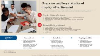 Overview And Key Statistics Of Display Advertisement Acquire Potential Customers MKT SS V