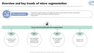 Overview And Key Trends Of Micro Micromarketing Strategies For Personalized MKT SS V