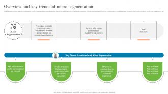 Overview And Key Trends Of Micro Segmentation Understanding Various Levels MKT SS V