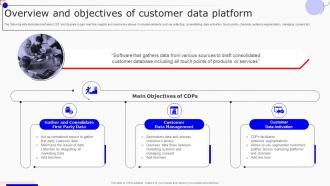 Overview And Objectives Of Customer Data Platform Boosting Marketing Results MKT SS V
