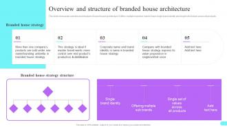 Overview And Structure Of Branded House Architecture Multi Brand Strategies For Different Market