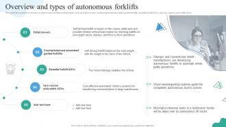 Overview And Types Of Autonomous Forklifts Autonomous Mobile Robots It