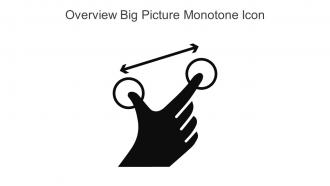 Overview Big Picture Monotone Icon In Powerpoint Pptx Png And Editable Eps Format