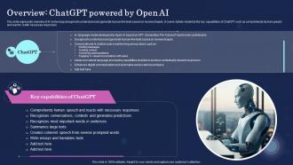 Overview Chatgpt By Open Ai Ultimate Showdown Of Ai Powered Chatgpt Vs Bard Chatgpt SS