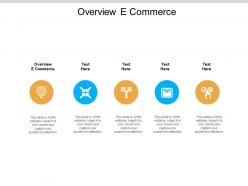 Overview e commerce ppt powerpoint presentation professional slides cpb