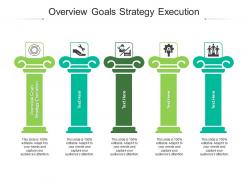 Overview goals strategy execution ppt powerpoint presentation file images cpb