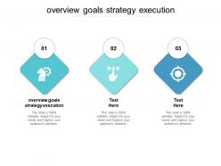 Overview goals strategy execution ppt powerpoint presentation visual aids example 2015 cpb