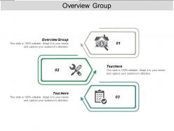 Overview group ppt powerpoint presentation ideas gallery cpb