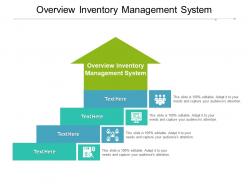 Overview inventory management system ppt powerpoint presentation slides cpb